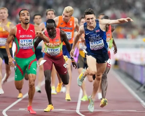 Great Britain's Jake Wightman Narrowly Misses Gold as Portuguese Isaac Nader Claims Stunning 1500m Victory